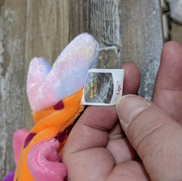 RARE Lips Beanie Baby - Picture 8 of 11